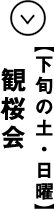 下旬の土・日曜 観桜会